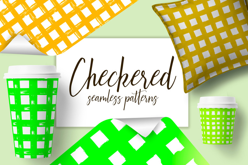 checkered-background