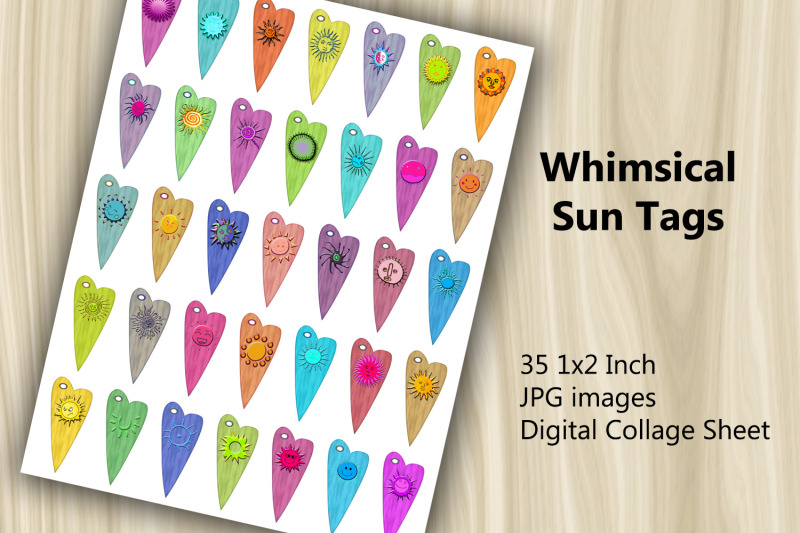 digital-collage-sheet-sun-tags