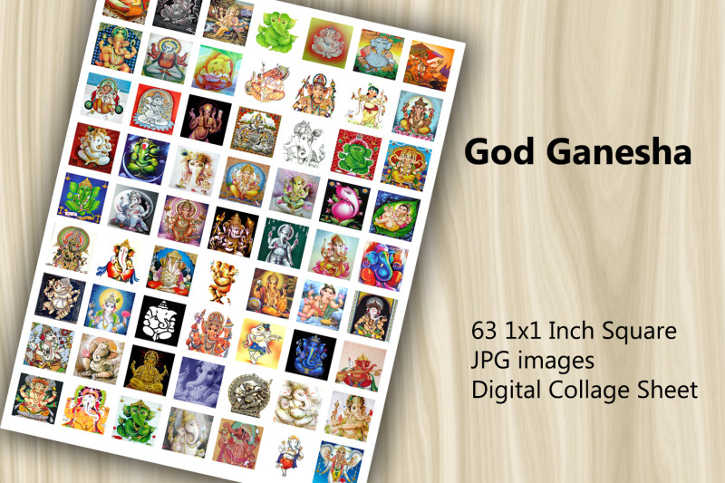 digital-collage-sheet-god-ganesha