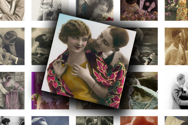 digital-collage-sheet-vintage-lovers-foto