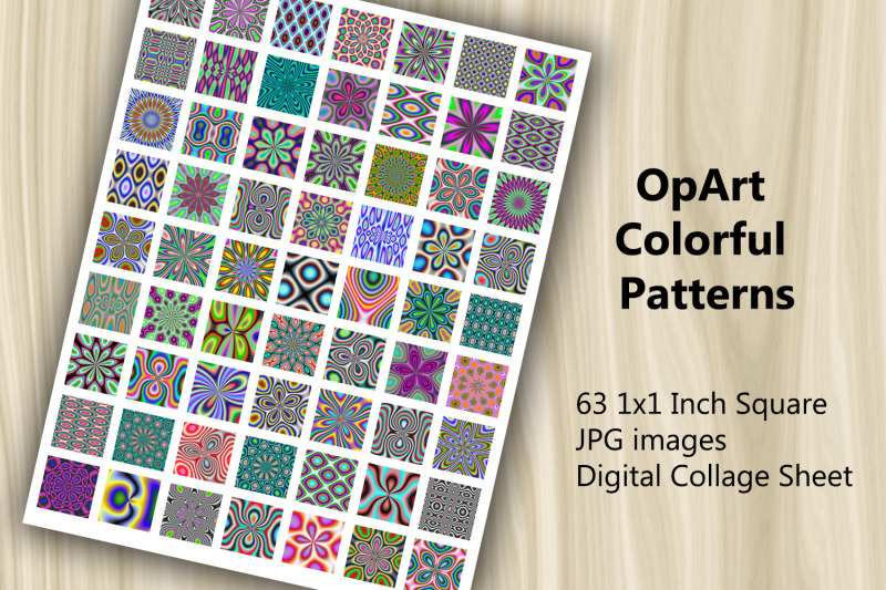 digital-collage-sheet-opart-patterns