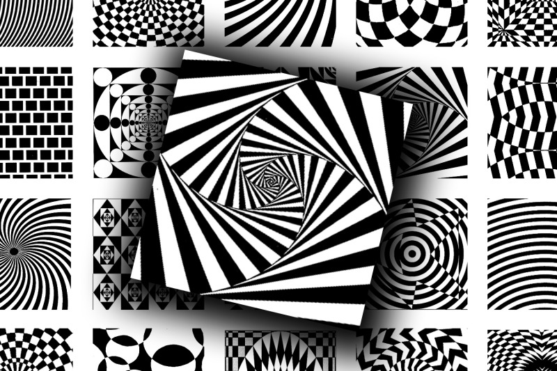 digital-collage-sheet-opart-patterns