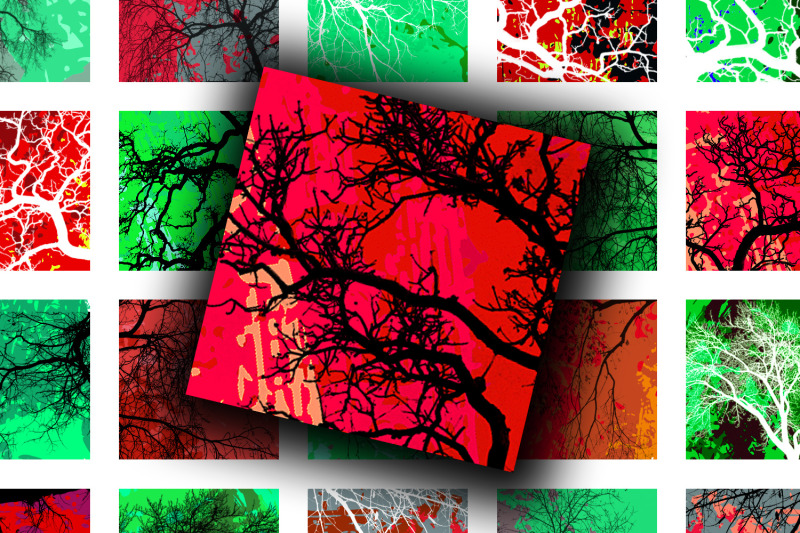 digital-collage-sheet-bare-trees