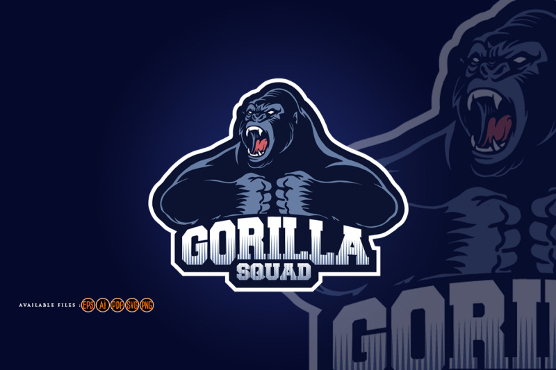 gorilla-squad-esport-logo-mascot-illustrations