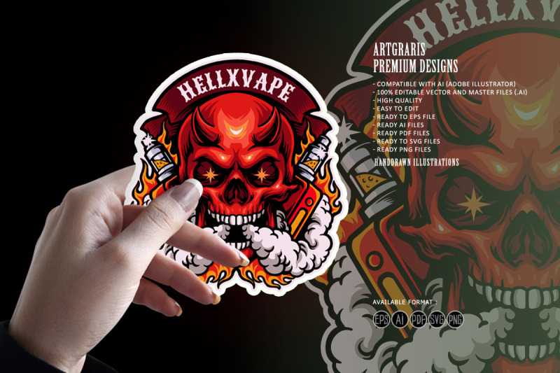 scary-skull-smoking-hell-vape-logo-mascot