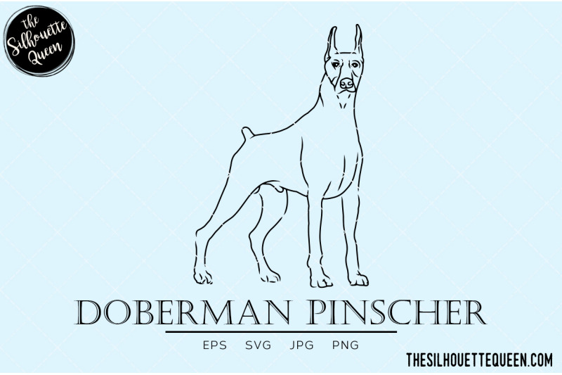 doberman-pinscher-sketch