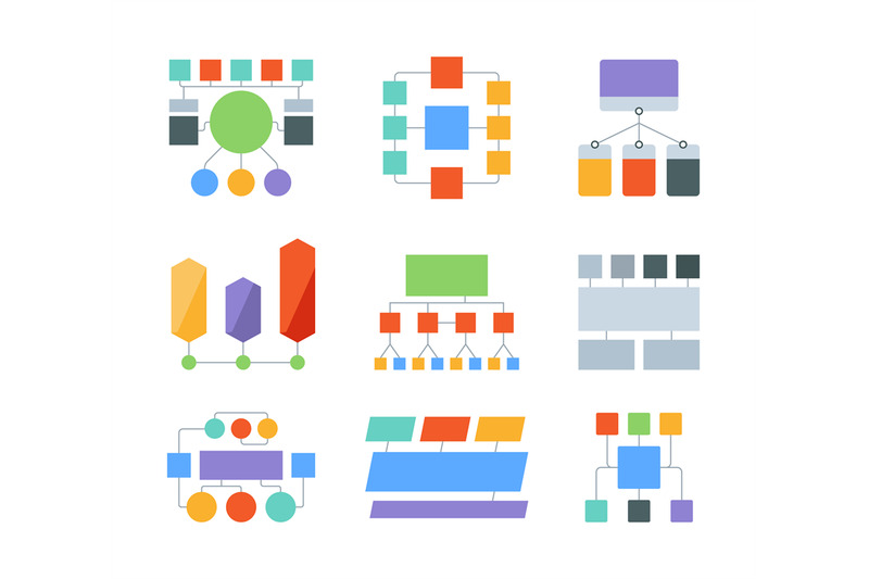 flowchart-elements-infographic-templates-business-processes-diagrams