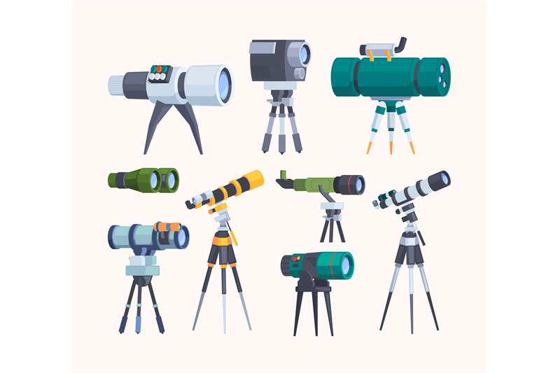 optical-tools-equipment-photographers-telescope-binoculars-tools-for