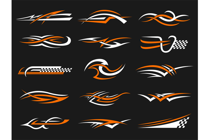 car-stripes-vinyl-stylized-graphics-templates-symbols-of-flame-geomet