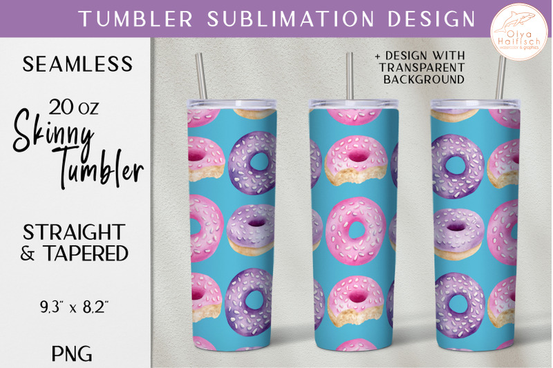 watercolor-donuts-tumbler-sublimation-png-20-oz-full-wrap-tumbler