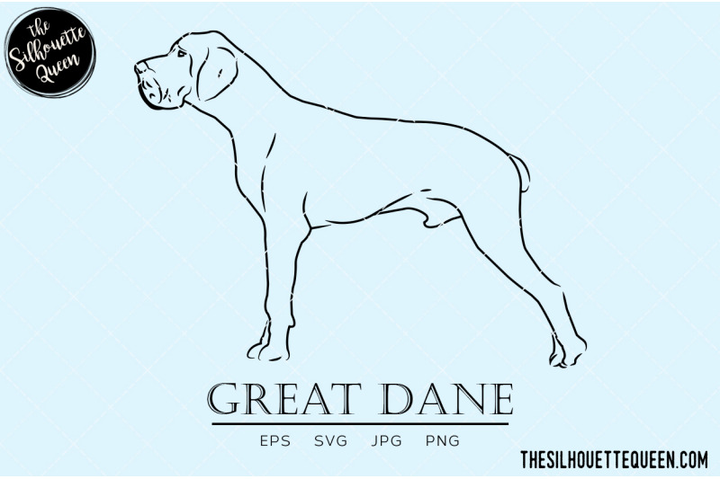 great-dane-sketch