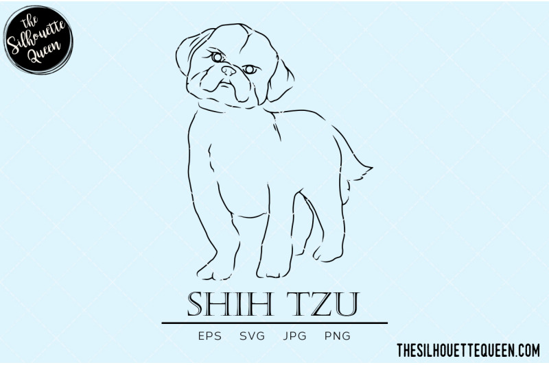 shih-tzu-sketch