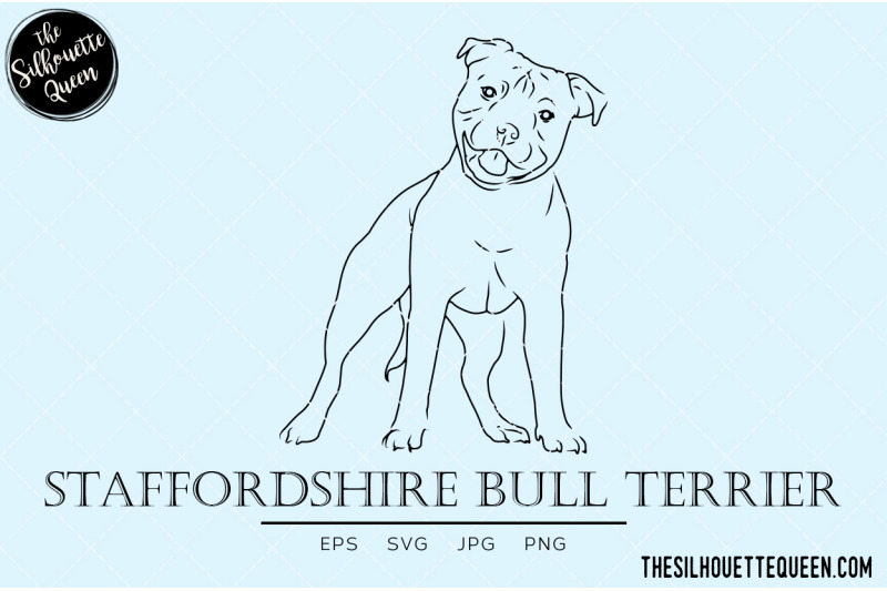 staffordshire-bull-terrier-sketch