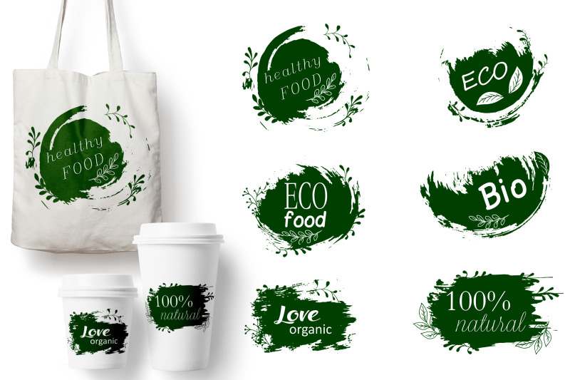 natural-doodle-logos-i-love-organic