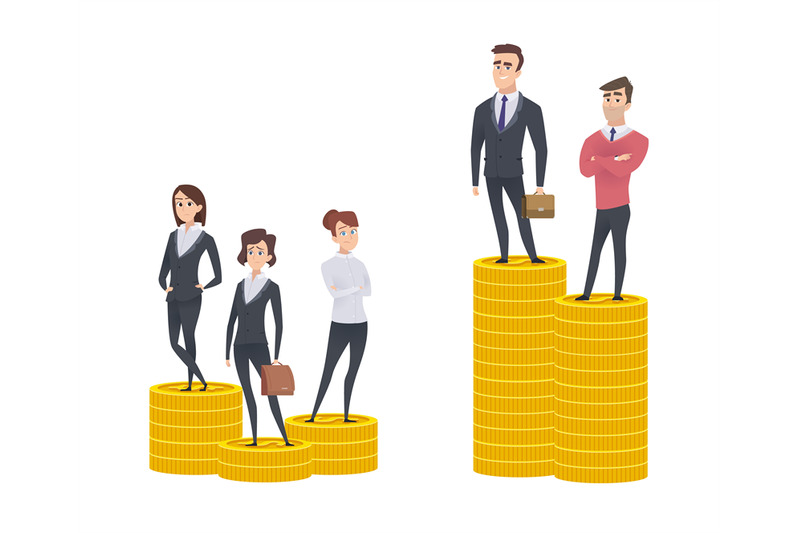 gender-gap-inequality-woman-man-salary-gaps-difference-wage-busines