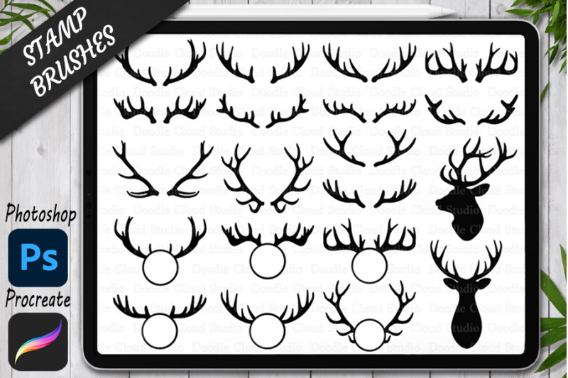 antler-stamps-brush-for-procreate-and-photoshop-antlers-deer