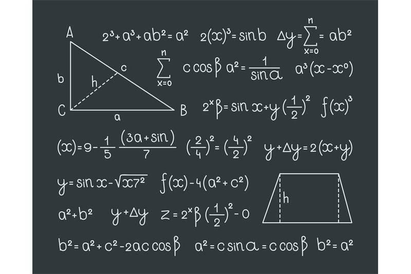 math-formula-scientific-symbols-mathematics-infographic-graphs-number