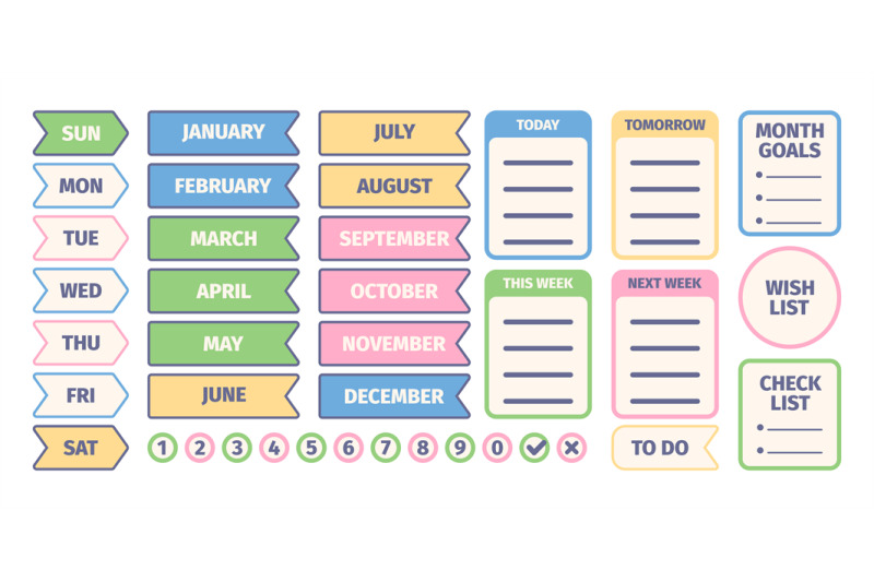 organizer-stickers-calendar-scrapbook-elements-for-daily-pages-design