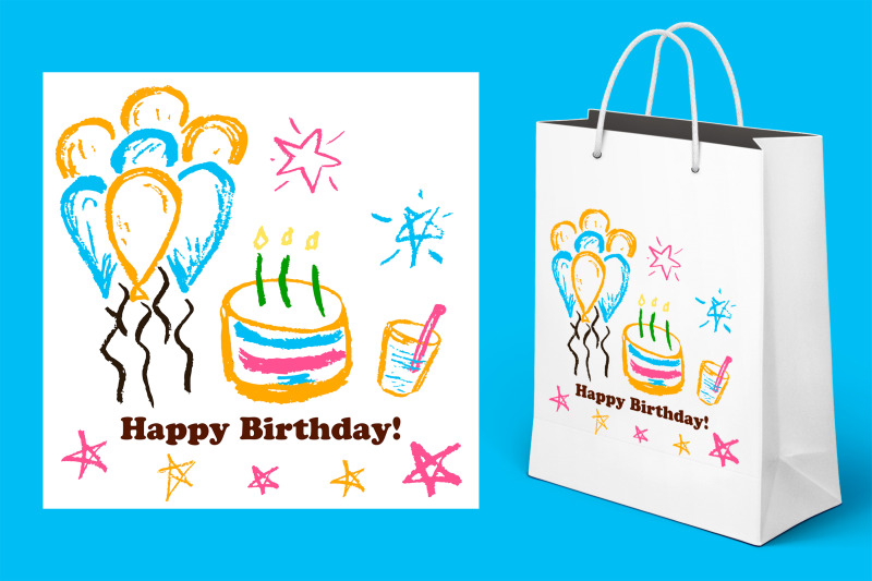 children-039-s-drawings-happy-birthday