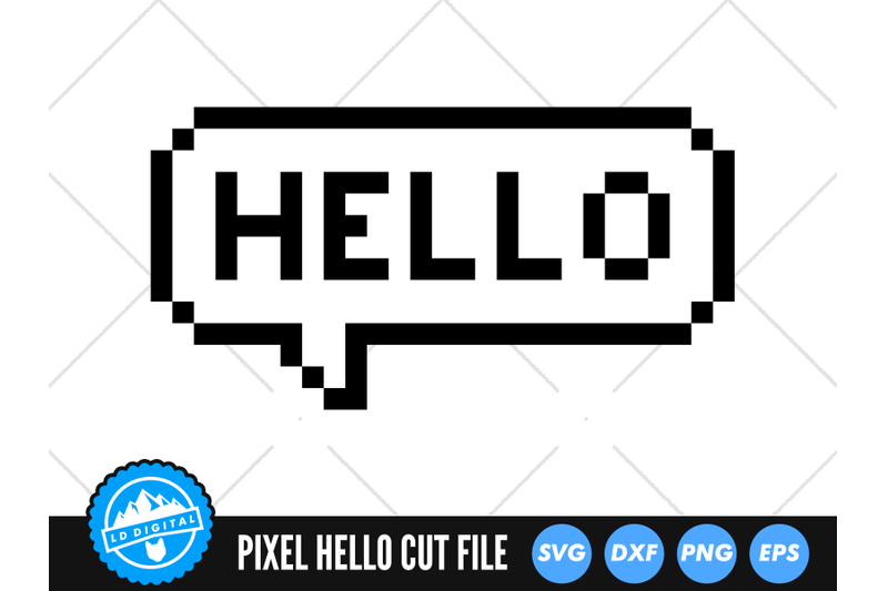 pixel-hello-speech-bubble-svg-speech-bubble-words-cut-file