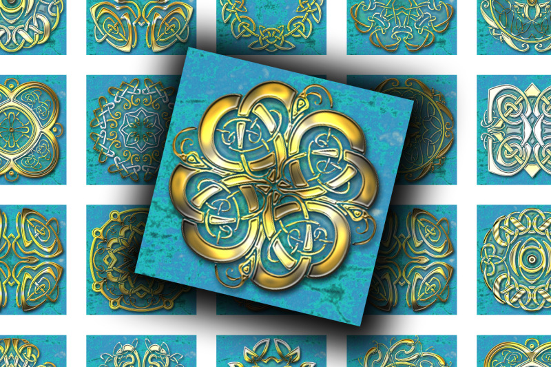 digital-collage-sheet-celtic-knots