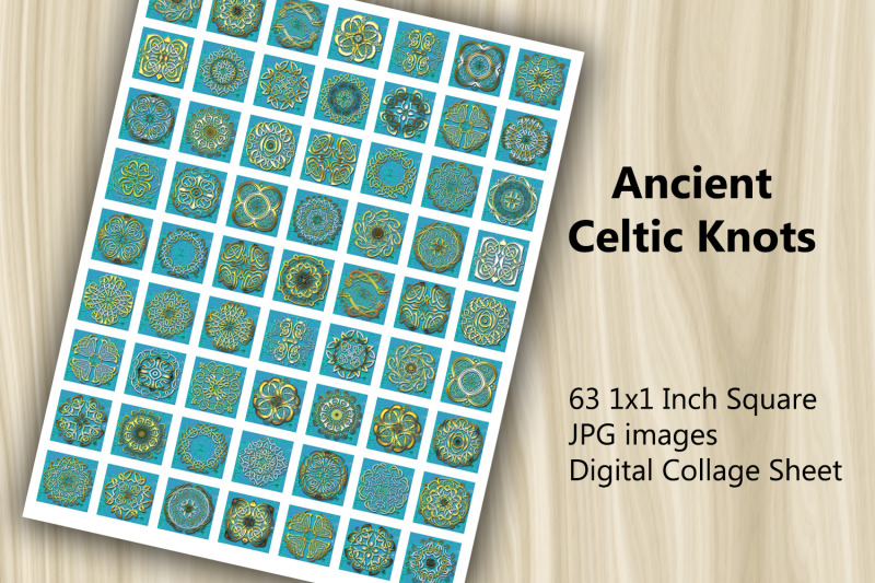 digital-collage-sheet-celtic-knots