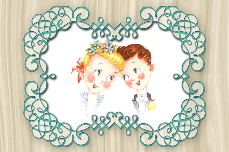 digital-collage-sheet-vintage-wedding