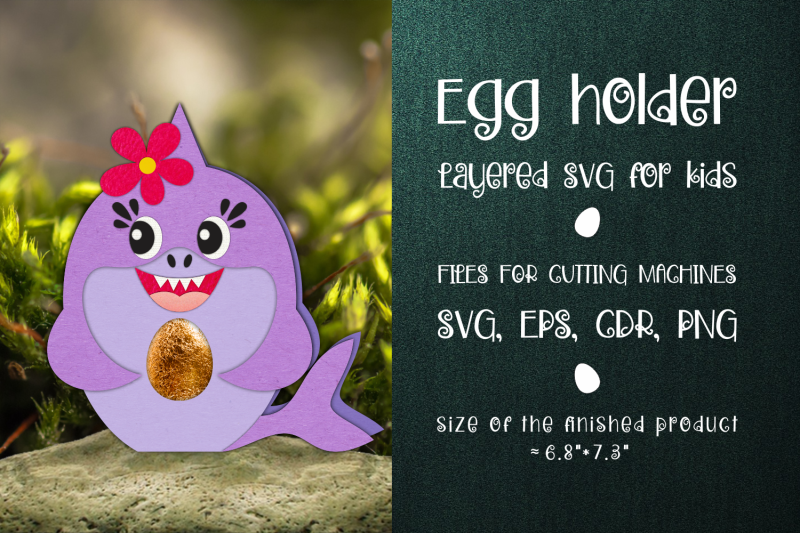 baby-shark-girl-easter-egg-holder-template