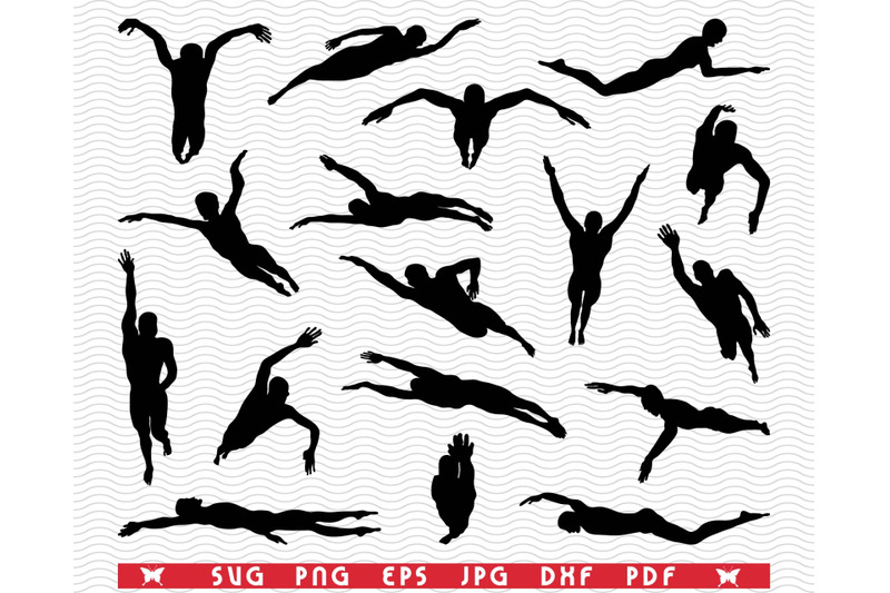 svg-swimmers-black-isolated-silhouettes-digital-clipart