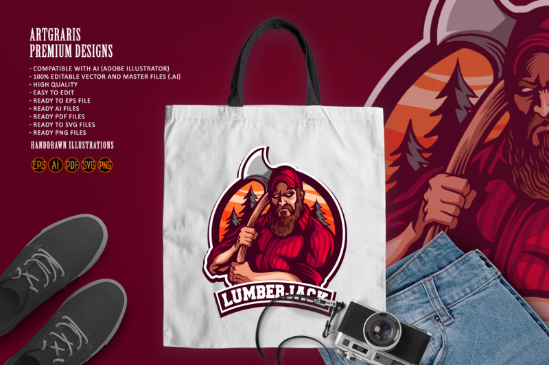 lumberjack-esport-logo-mascot-gaming