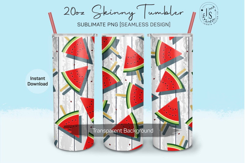 ice-pops-watermelon-fruit-20oz-tumbler-sublimation