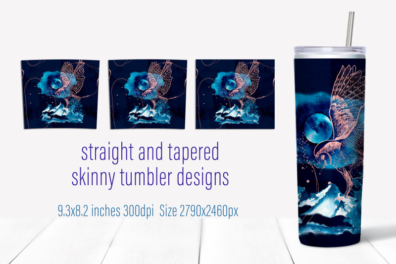 seamless-nature-20-oz-skinny-tumbler-sublimation-design-png