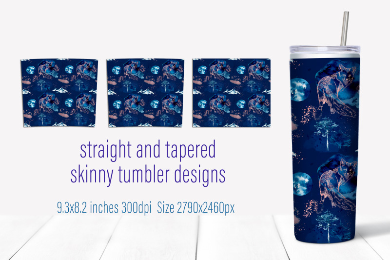 seamless-nature-20-oz-skinny-tumbler-sublimation-design-png