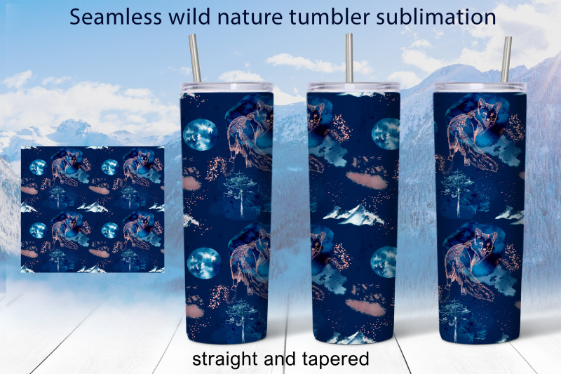 seamless-nature-20-oz-skinny-tumbler-sublimation-design-png