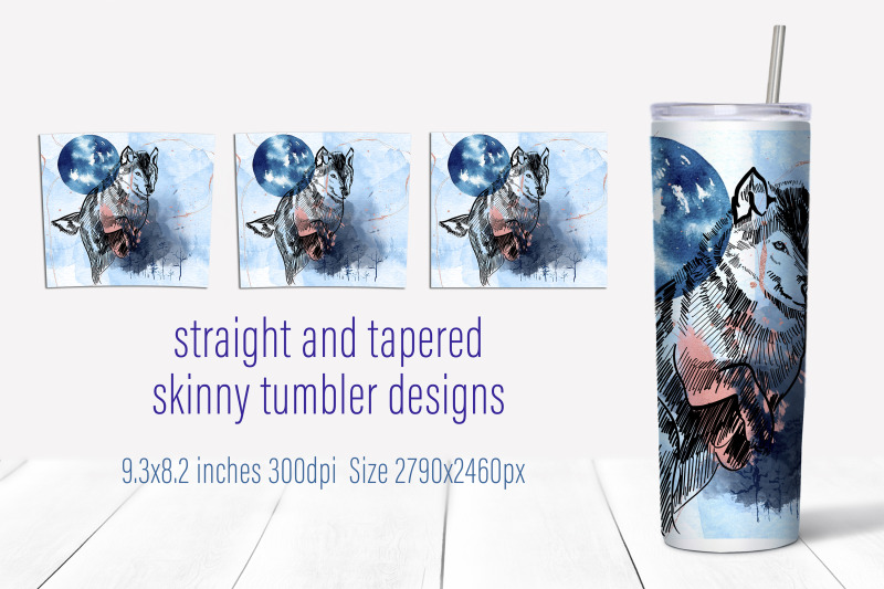 seamless-nature-20-oz-skinny-tumbler-sublimation-design-png