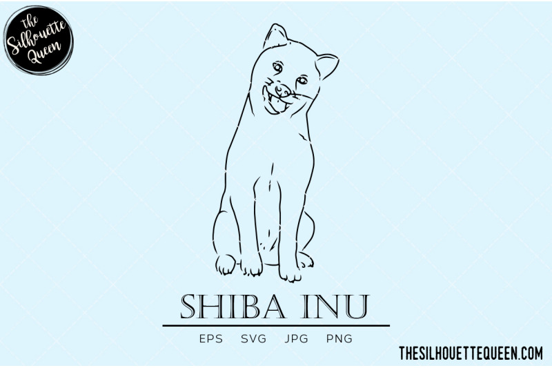 shiba-inu-hand-sketched-hand-drawn-vector-clipart