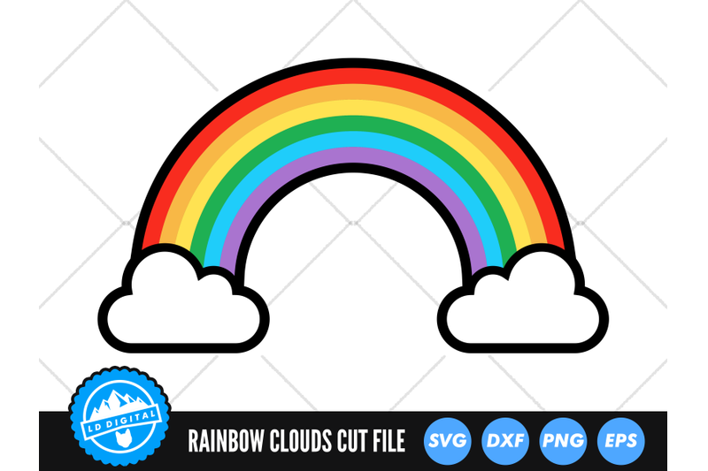 rainbow-clouds-svg-rainbow-cut-file-rainbow-svg