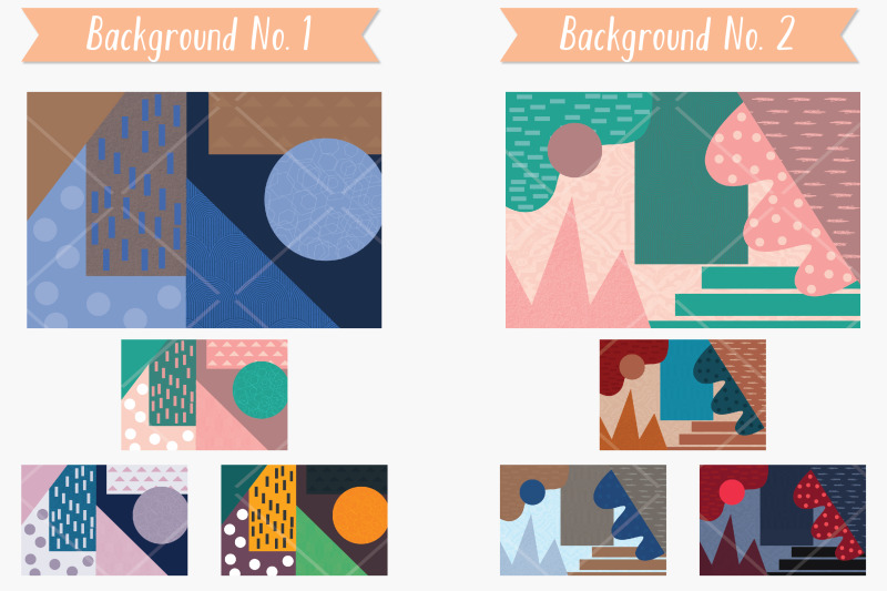 geometric-modern-background-colored-abstract-backdrop