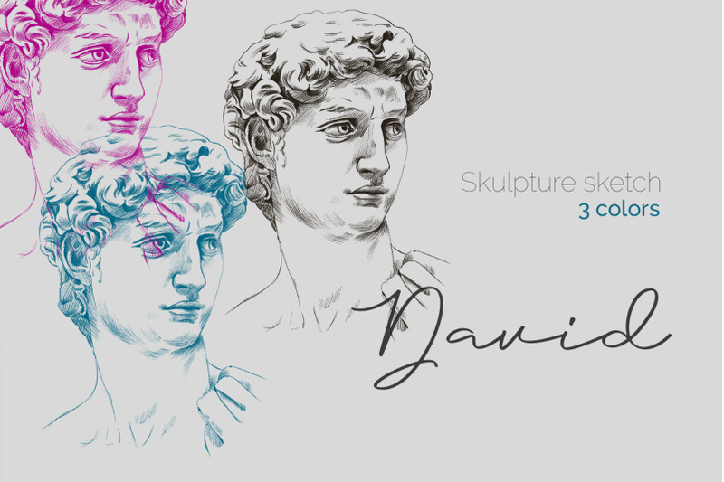 david-michelangelo-skulpture-png-pencil-skestch