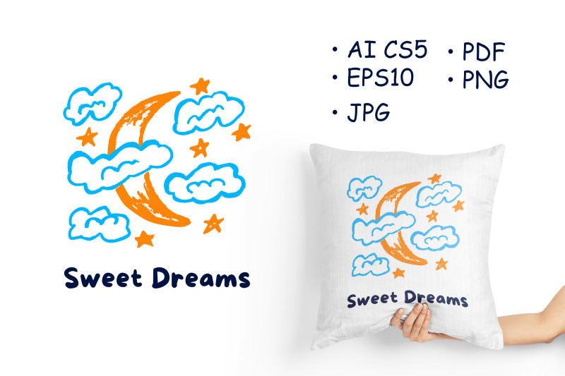 cute-children-039-s-drawing-sweet-dreams