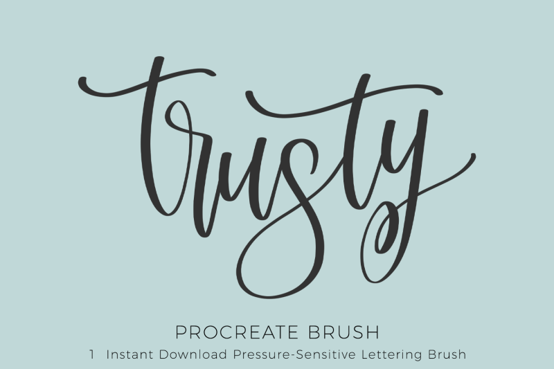 trusty-procreate-lettering-brush