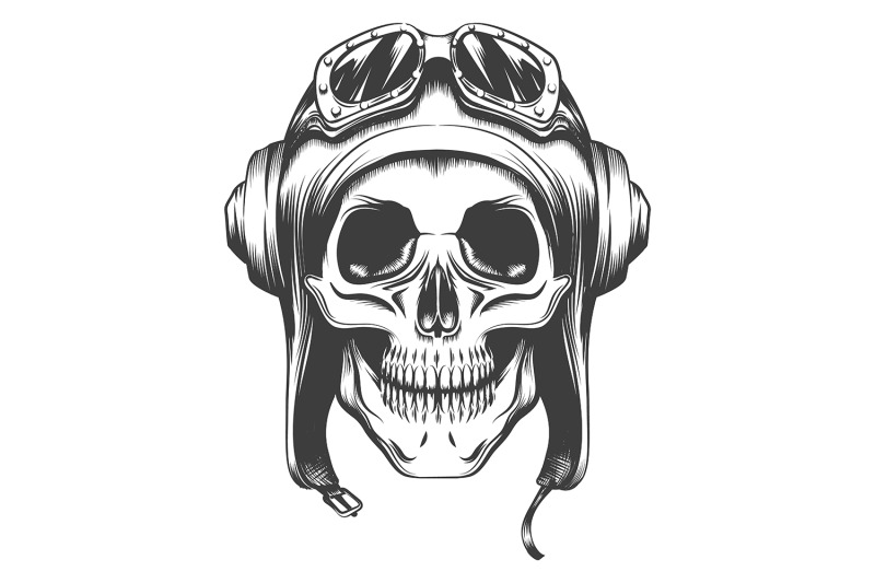 skull-in-retro-aviator-helmet-tattoo