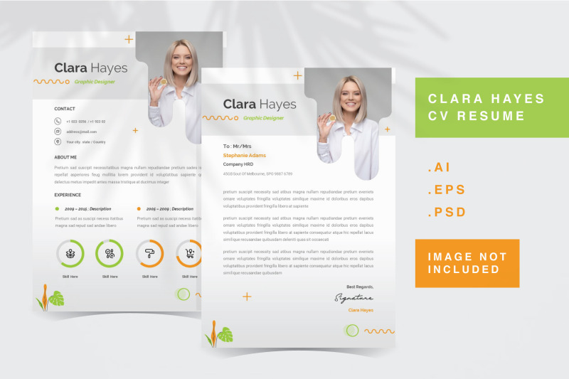 clara-hayes-cv-resume-template