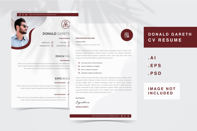 donald-gareth-resume-template