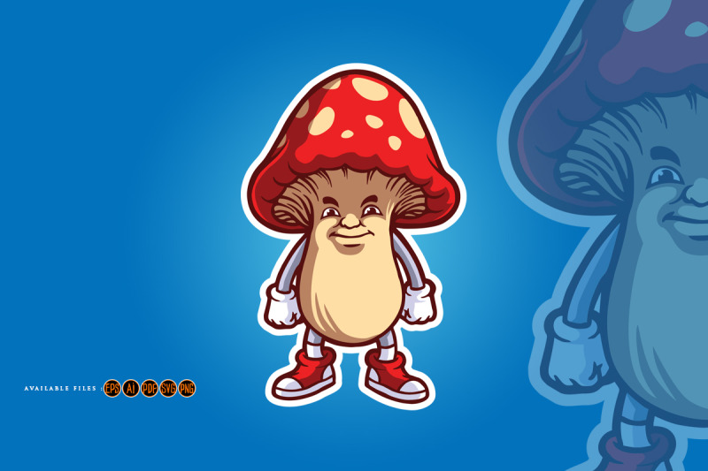 mushrooms-esport-logo-mascot-gaming