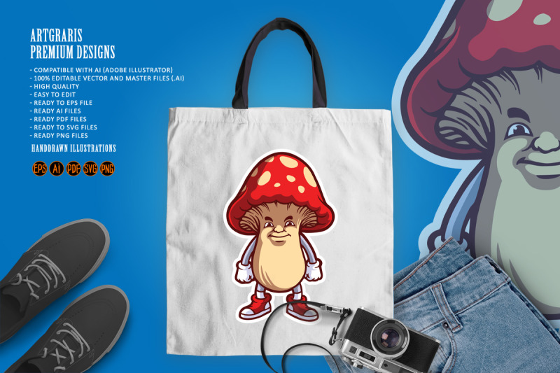 mushrooms-esport-logo-mascot-gaming