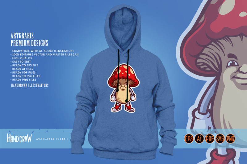 mushrooms-esport-logo-mascot-gaming