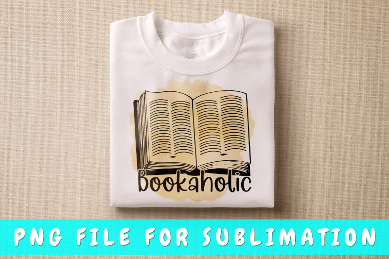 bookaholic-png-for-sublimation