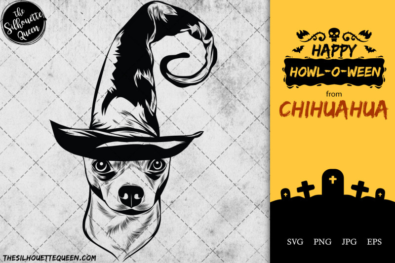 chihuahua-dog-in-witch-hat-for-halloween