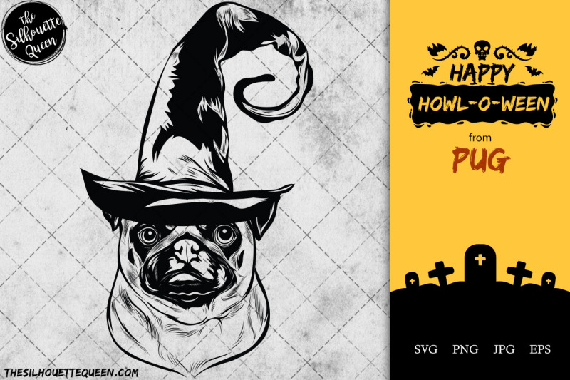 pug-dog-in-witch-hat-for-halloween